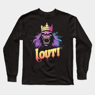 Crazy Cool Monkey Long Sleeve T-Shirt